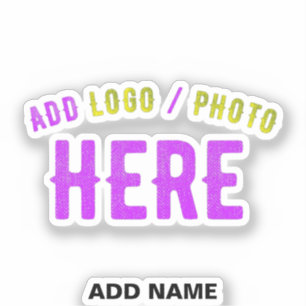 PEGATINA PERSONALIZABLE MODERNO ESTILO CLARO VERIFICADO MAR