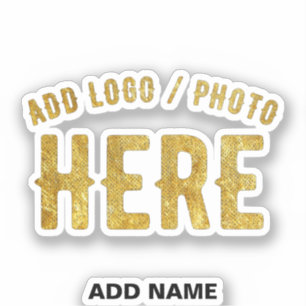 PEGATINA PERSONALIZABLE MODERNO ESTILO CLARO VERIFICADO MAR
