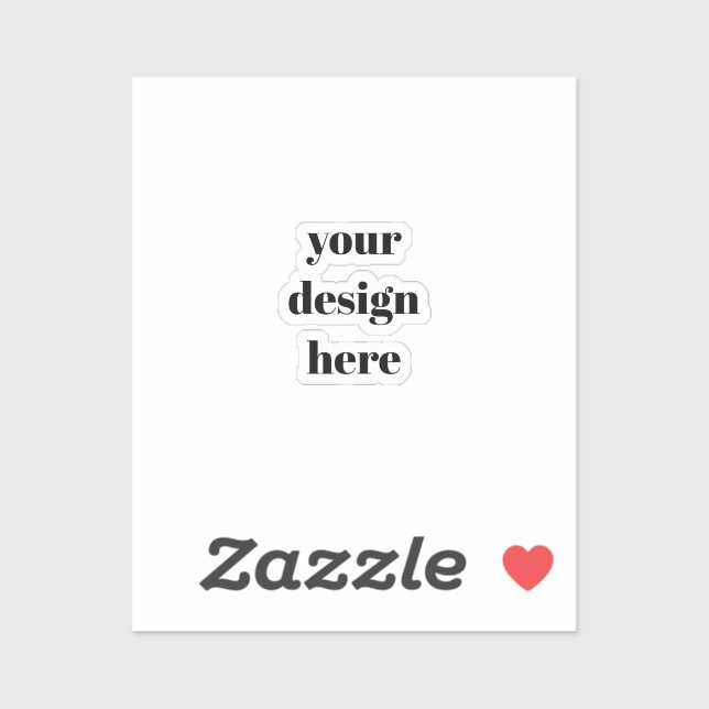 Pegatina Personalización o Personalizar (Hoja)