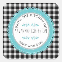 Pegatina personalizada de la casa de campo Desde l