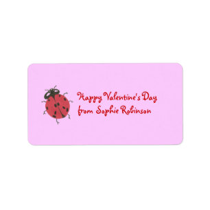 Pegatina personalizada de San Valentín de mariquit