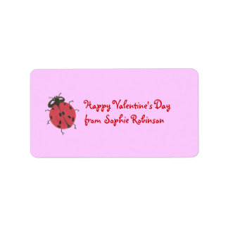 Pegatina personalizada de San Valentín de mariquit