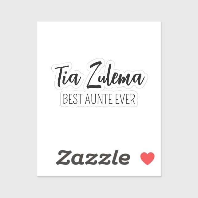 Pegatina personalizada • Nombre personalizado añad (Hoja)