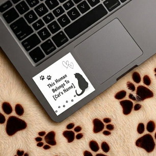 Pegatina personalizada para portátil de amante de 