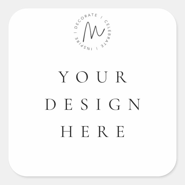 Pegatina personalizado (Anverso)