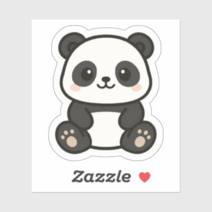 Pegatina Personalizado Adorable Kawaii Panda