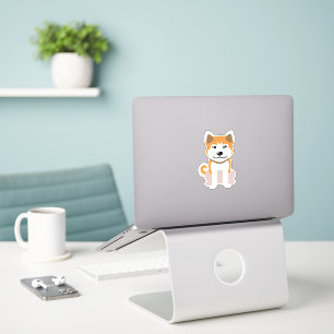 Pegatina Personalizado Akita Inu Dog