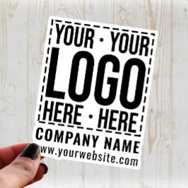 Pegatina Personalizado Business Logo Empresa Corporativa Gu