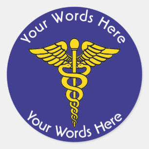 Pegatina Personalizado Caduceus