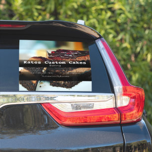 Pegatina Personalizado Cakes Business Vehicle Advertising P