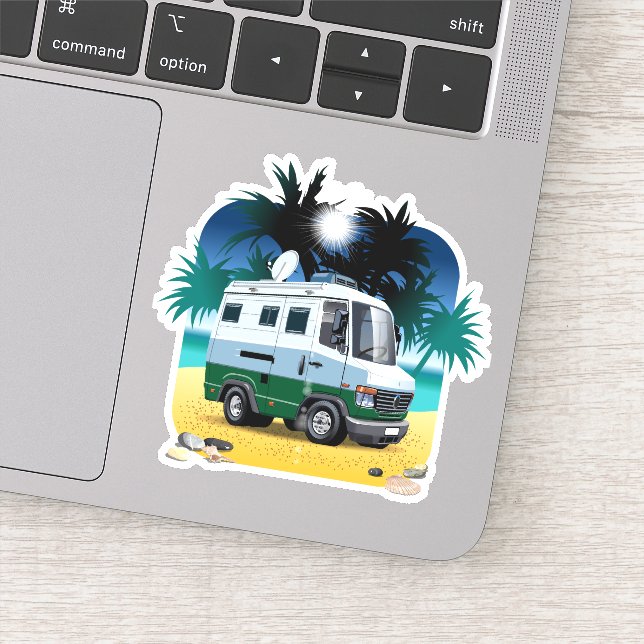 Pegatina Personalizado Camper (Detalle)