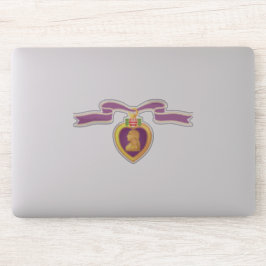 Pegatina Personalizado Corte Vinilo simple "PURPLE HEART"