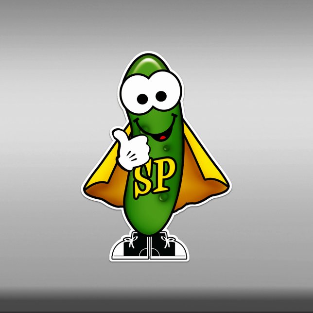 Pegatina Personalizado Cutie Vinyl Super Pickle (Subido por el creador)