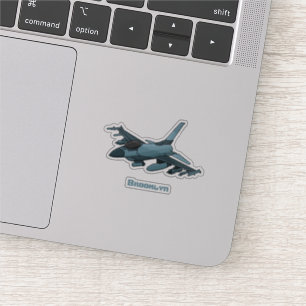 Pegatina Personalizado de avión de combate militar