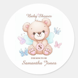 Pegatina personalizado de Baby Shower