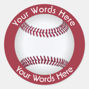 Pegatina Personalizado de béisbol