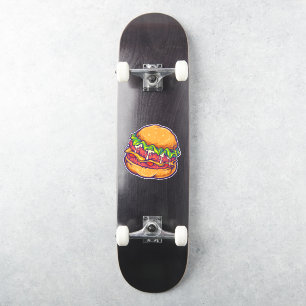 Pegatina Personalizado de comida rápida para hamburguesas