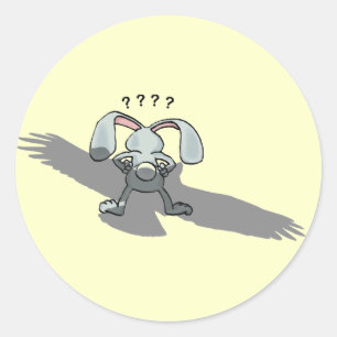 ¿?? Pegatina Personalizado de conejo