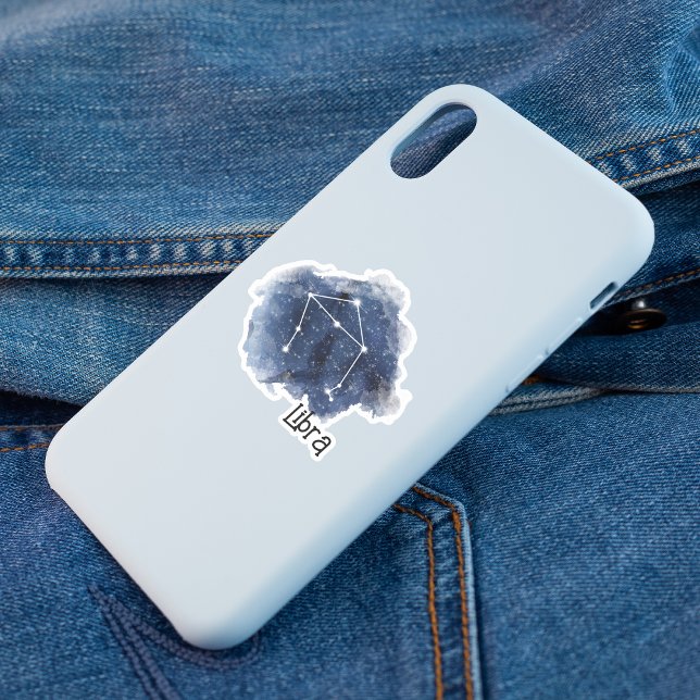 Pegatina Personalizado de Constelación Nocturna Libra Starr (Subido por el creador)