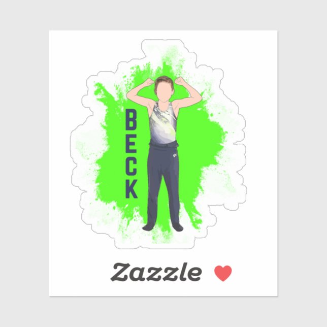 Pegatina Personalizado de Emily Richter - Beck (Hoja)