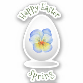 Pegatina Personalizado de flores Minimalistas de Cucuta Hap