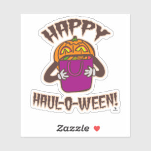 Pegatina Personalizado de Halloween con humor de compras Ha