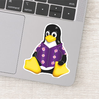Pegatina Personalizado de la banda de flor del tux casual P