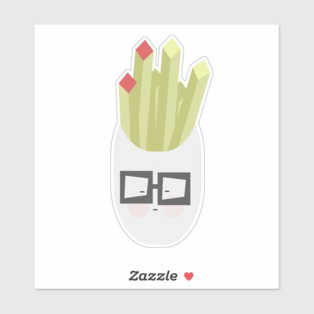 Pegatina Personalizado de la bolsa de fritos (Hoja)