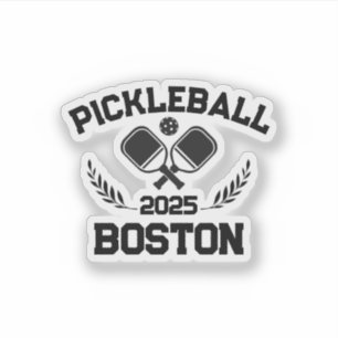 Pegatina Personalizado de Pickleball Boston 2025
