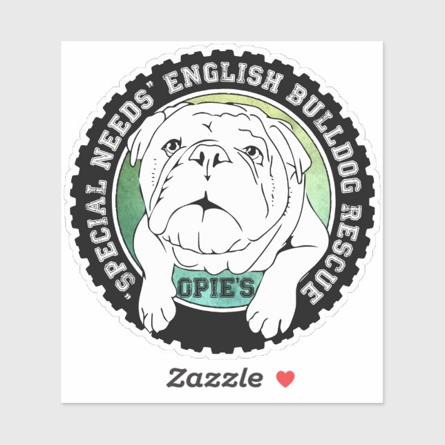 Pegatina PERSONALIZADO de rescate de OSNEB Cut Vinyl (Hoja)