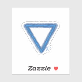 Pegatina Personalizado de símbolo de alquimia de elemento d