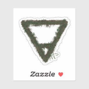 Pegatina Personalizado de símbolos de alquimia de elemento 