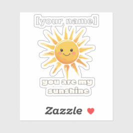 Pegatina Personalizado de texto o nombre personalizado Pega