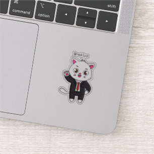 Pegatina Personalizado de traje de negocios