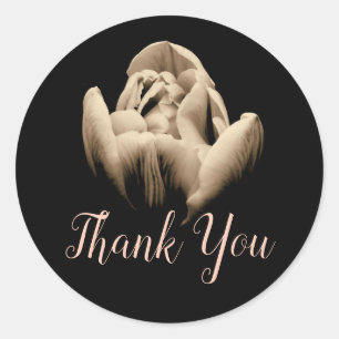 Pegatina personalizado de Tulip de época