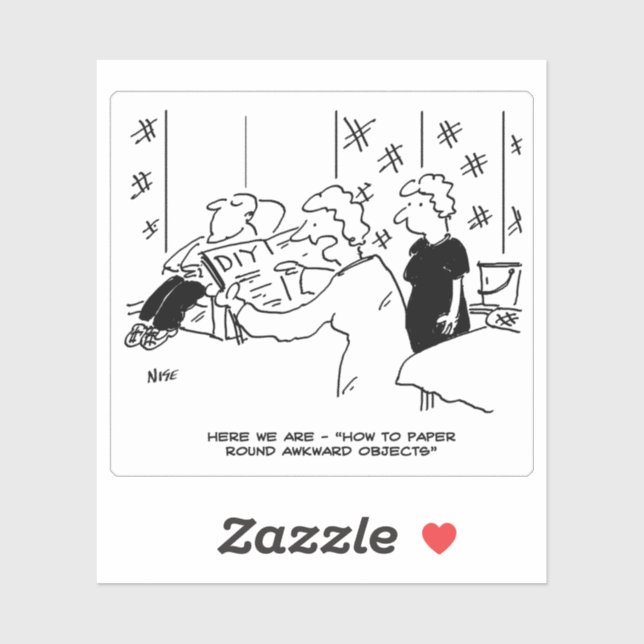 Pegatina Personalizado Decorador Doméstico. (Hoja)