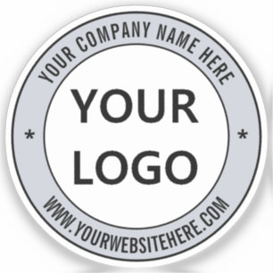 Pegatina personalizado del logotipo de su empresa 