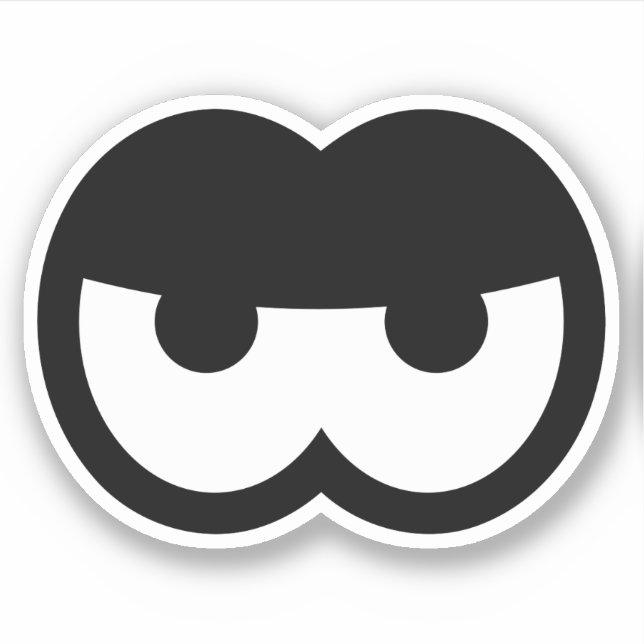 Pegatina Personalizado Eyeball Vinyl (Anverso)