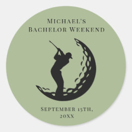 Pegatina personalizado | Fin de semana del Bachele