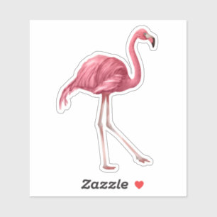 Pegatina Personalizado Flamingo Vinyl