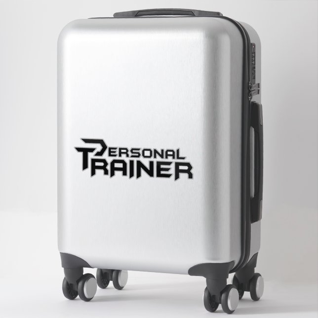 Pegatina Personalizado formador personal (Maleta)