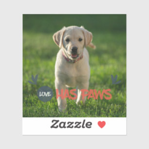 Pegatina Personalizado foto de su mascota