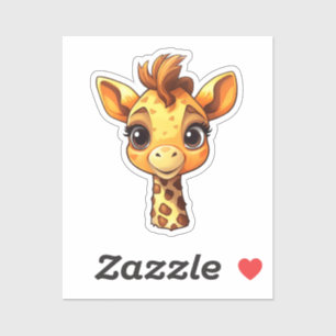 Pegatina Personalizado giraffe