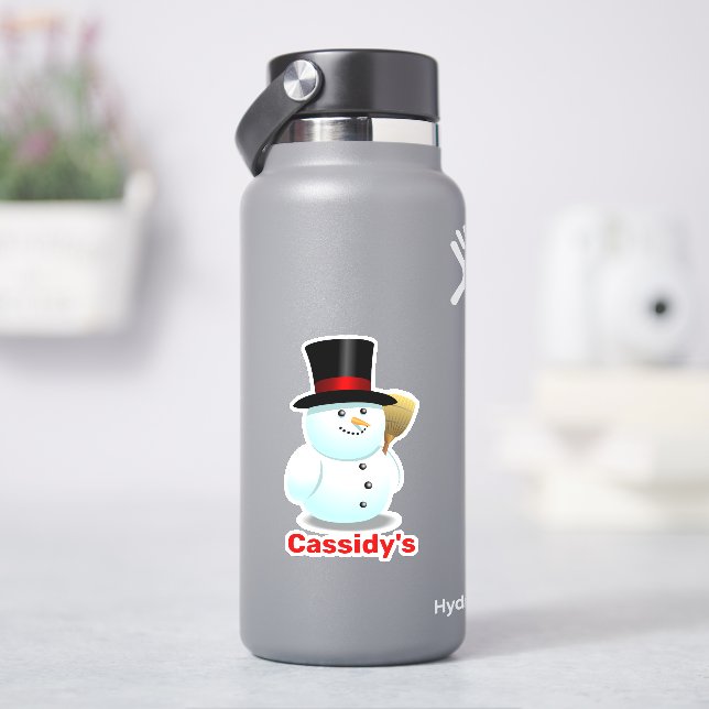 Pegatina Personalizado Guay Frosty Snowman (hidrofrasco)