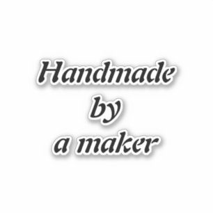 Pegatina Personalizado hecho a mano por su nombre