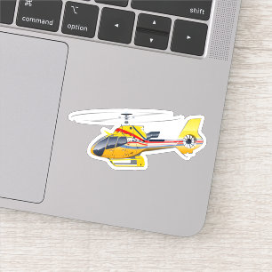 Pegatina Personalizado Helicopter