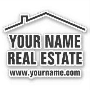 Pegatina Personalizado Inmobiliaria y desarrollo de propied