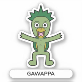 Pegatina Personalizado japonés Yokai Gawappa