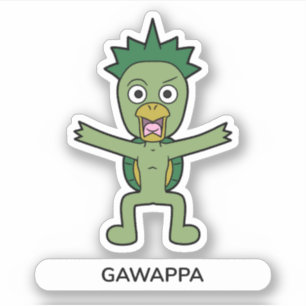 Pegatina Personalizado japonés Yokai Gawappa
