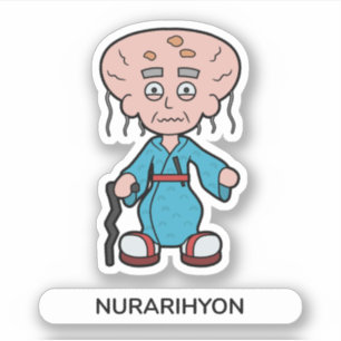 Pegatina Personalizado japonés Yokai Monster Nurarihyon